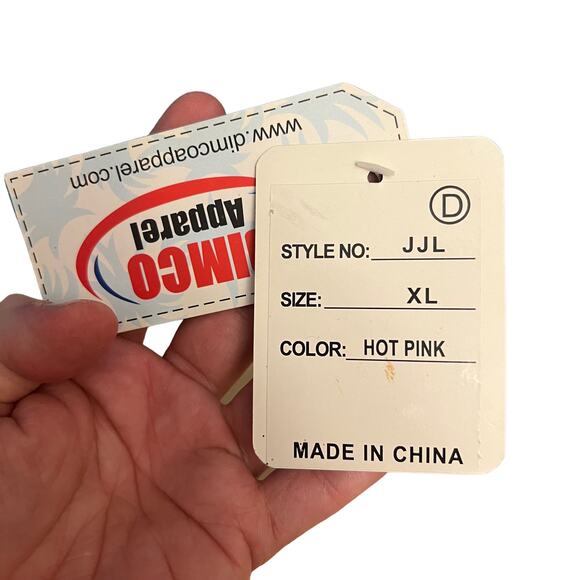 Dimco Apparel Newport Rhode Island Blue Hooded Windbreaker Coat NWT - Picture 5 of 7